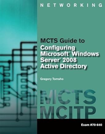 bundle mcts guide to configuring microsoft windows server 2008 active directory + labconnection printed