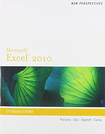 bundle new perspectives on microsoft excel 2010 introductory + new perspectives on microsoft access 2010