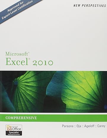 bundle new perspectives on microsoft excel 2010 comprehensive + sam 2010 projects v2 0 printed access card