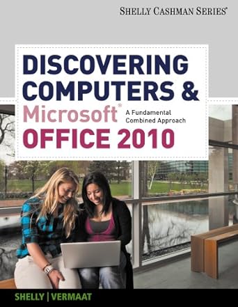bundle discovering computers and microsoft office 2010 a fundamental combined approach + computer coursemate