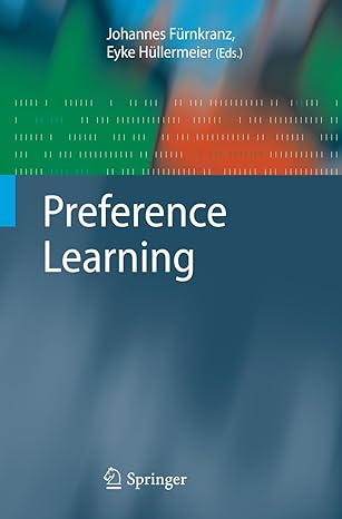 preference learning 2011th edition johannes furnkranz ,eyke hullermeier