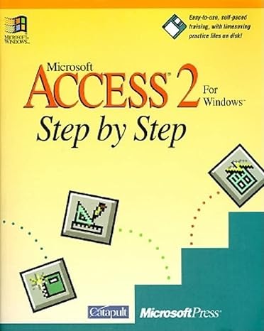 microsoft access 2 for windows step by step subsequent edition microsoft press ,catapult inc