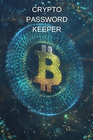 passwors keeper crypto password keeper crypto paper wallet crypto seed phrase storage book 1st edition petrut