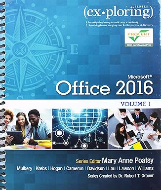 exploring microsoft office 2016 volume 1 mylab it with pearson etext access card for exploring 2016 with