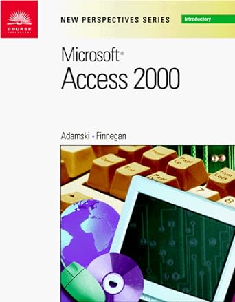 new perspectives on microsoft access 2000 introductory 1st edition joseph j adamski ,kathy t finnegan