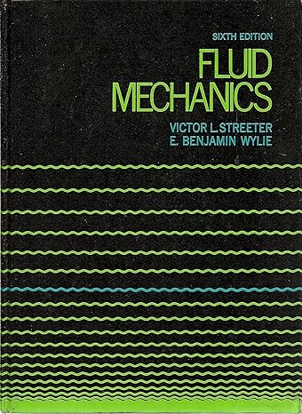 fluid mechanics 6th edition wylie streeter b002luhd8y