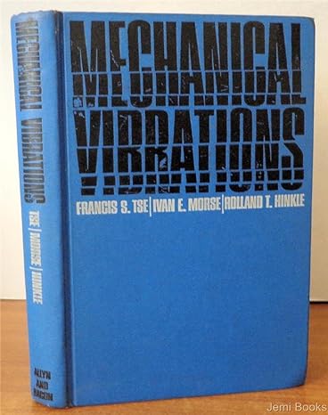 mechanical vibrations 2nd printing edition william tyrrell thomson b0000cm61h