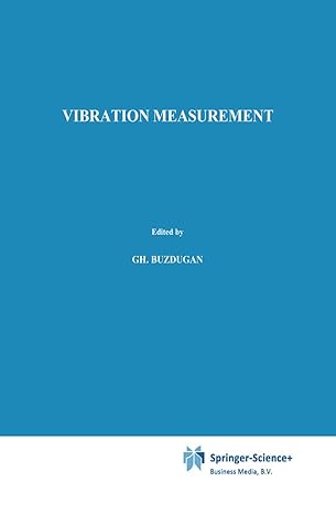 vibration measurement 1986th edition gh buzdugan ,e mihailescu ,m rades 9024731119, 978-9024731114