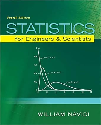 statistics for engineers and scientists 4th edition william navidi 0073401331, 978-0073401331