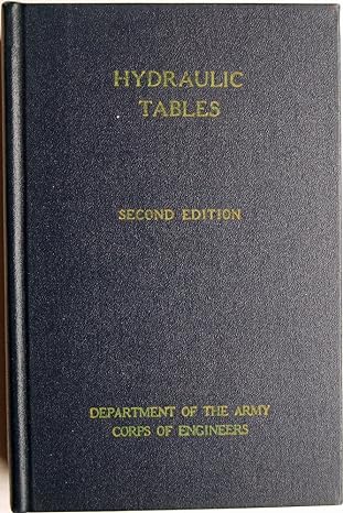 hydraulic tables second edition corps of engineers war department b004ywf154