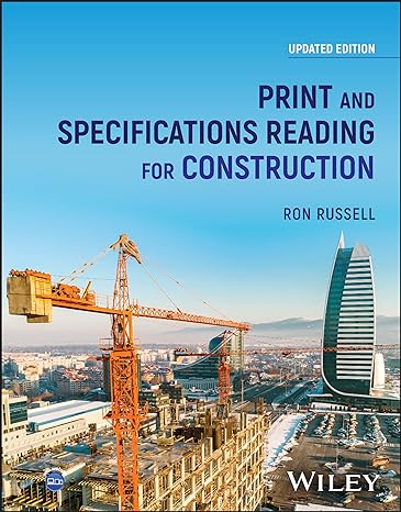 print and specifications reading for construction updated edition ron russell 1394202555, 978-1394202553
