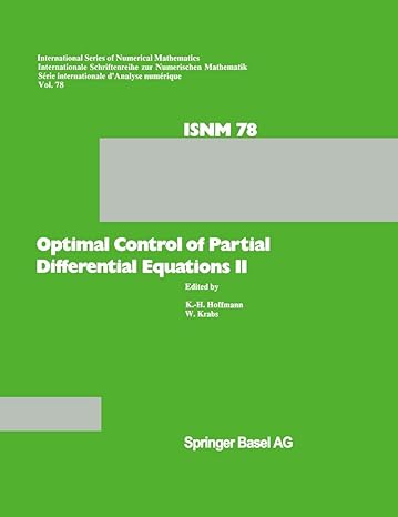 optimal control of partial differential equations ii theory and applications conference held at the