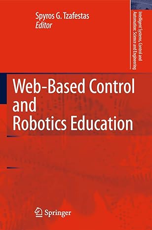 web based control and robotics education 2009th edition tzafestas 9048125049, 978-9048125043