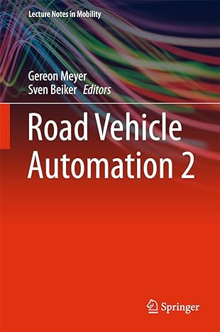 road vehicle automation 2 2015th edition meyer 3319190776, 978-3319190778