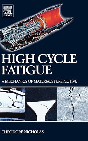 high cycle fatigue a mechanics of materials perspective 1st edition theodore nicholas 0080446914,