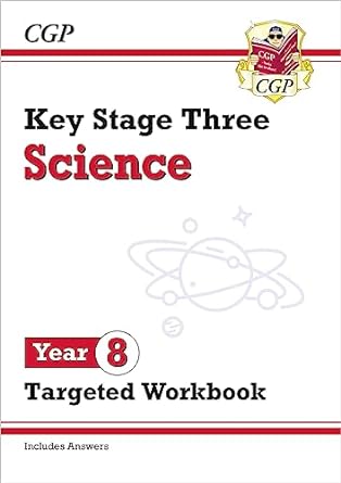 new ks3 science year 8 targeted workbook 1st edition cgp books 1789082641, 978-1789082647