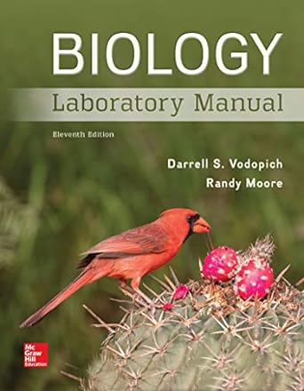 loose leaf for biology laboratory manual 1st edition darrell vodopich ,randy moore 1259663035, 978-1259663031