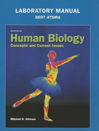 laboratory manual for human biology concepts and current issues 1st edition michael d johnson ,bert atsma