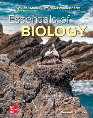 loose leaf for essentials of biology 1st edition sylvia mader ,michael windelspecht 1266093311, 978-1266093319