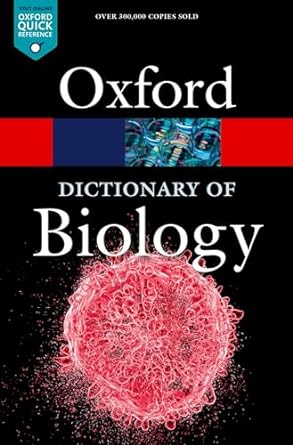 a dictionary of biology 8th edition robert hine 0198821484, 978-0198821489