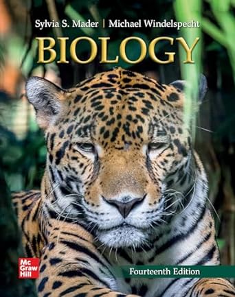 lab manual for mader biology 14th edition sylvia mader 1266244476, 978-1266244476