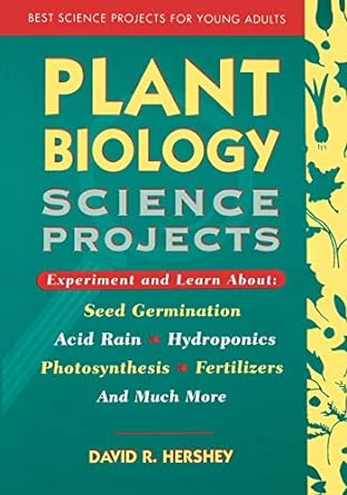 plant biology science projects 1st edition david r hershey 0471049832, 978-0471049838