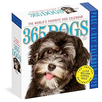 365 dogs page a day calendar 2020 1st edition workman calendars 1523506407, 978-1523506408