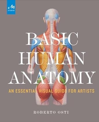 basic human anatomy an essential visual guide for artists 1st edition roberto osti ,peter drake 1580934382,