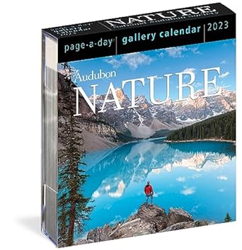 audubon nature page a day gallery calendar 2023 the power and spectacle of nature captured in vivid inspiring