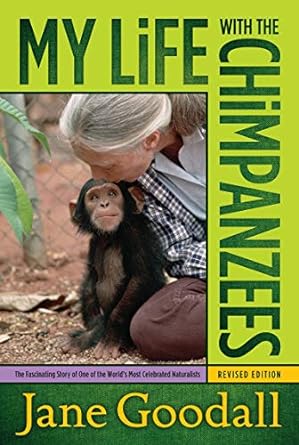 my life with the chimpanzees rev edition jane goodall 0671562711, 978-0671562717