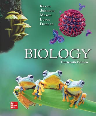 loose leaf for biology 13th edition peter raven ,george johnson ,kenneth mason ,jonathan losos ,tod duncan