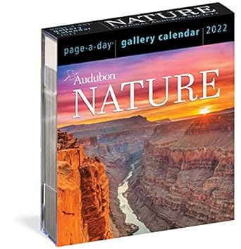 audubon nature page a day gallery calendar 2022 a wilderness escape every single day 1st edition workman