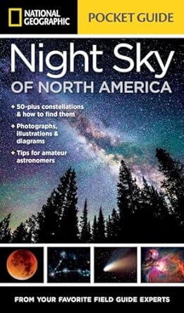 national geographic pocket guide to the night sky of north america poc edition catherine h howell 1426217854,