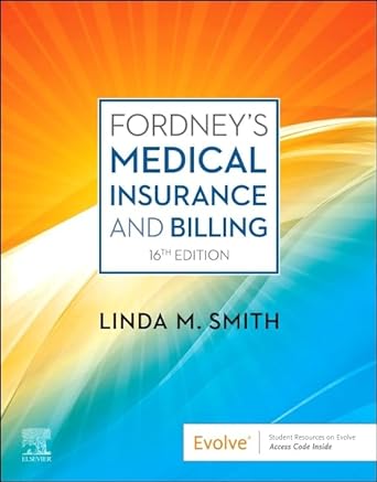 fordneys medical insurance and billing 16th edition linda m smith cpc cpc 1 cemc pcs cmbs 0323795358,