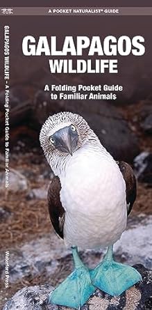 galapagos wildlife a folding pocket guide to familiar animals 1st edition james kavanagh waterford press