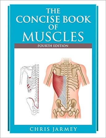 the concise book of muscles 4th edition chris jarmey 1623173388, 978-1623173388