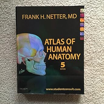 atlas of human anatomy with student consult access 5th edition frank h netter md 1416059512, 978-1416059516