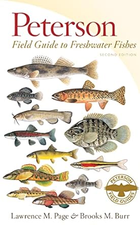 peterson field guide to freshwater fishes 2nd edition lawrence m page ,brooks m burr 0547242069,