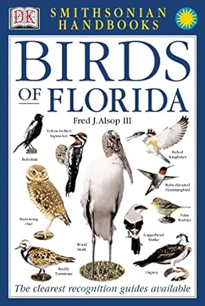 smithsonian handbooks birds of florida 1st edition dk 0789483874, 978-0789483874