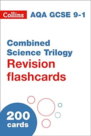 aqa gcse 9 1 combined science revision cards ideal for the 2024 and 2025 exams 1st edition collins gcse