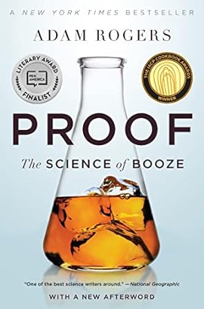 proof the science of booze 1st edition adam rogers 0544538544, 978-0544538542