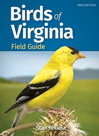 birds of virginia field guide 2nd edition stan tekiela 1647552028, 978-1647552022