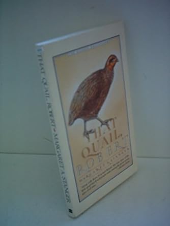 that quail robert reissue edition margaret stanger 006081246x, 978-0060812461