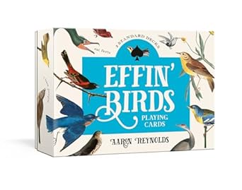 effin birds playing cards two standard decks 1st edition aaron reynolds 0593234596, 978-0593234594