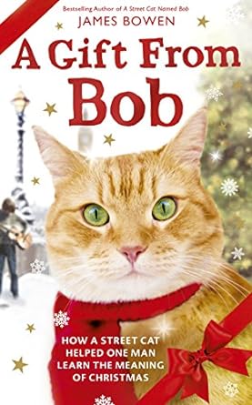 a gift from bob how a street cat helped one man learn the meaning of christmas 1st edition james bowen