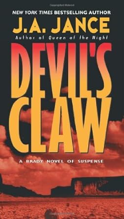 devils claw a joanna brady mystery reissue edition j a jance b000fc11ew