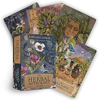 the herbal astrology oracle a 55 card deck and guidebook 1st edition adriana ayales ,josephine klerks