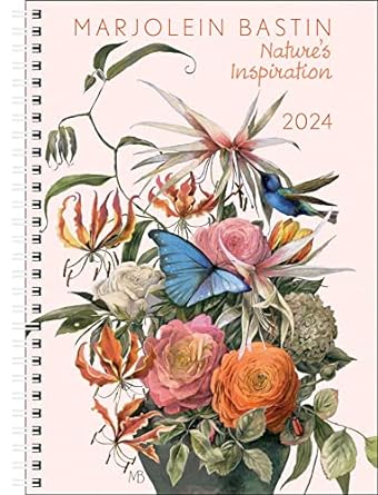 marjolein bastin natures inspiration 12 month 2024 engagement calendar 1st edition marjolein bastin