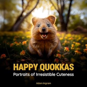 happy quokkas portraits of irresistible cuteness 1st edition adam ingram b0cnkyt33f, 979-8867526450