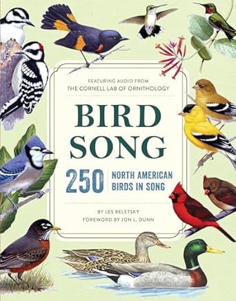 bird songs 250 north american birds in song 1st edition les beletsky 0760363269, 978-0760363263